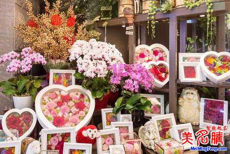 最新的花店起名，好聽的花店名字